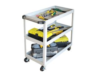 Relaxdays Carrello officina 3 ripiani