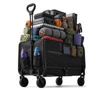 Relaxdays Carrello pieghevole con portellone