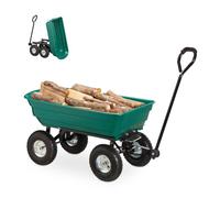 Carrello pieghevole giardino giardinaggio portaoggetti carriola mano fino 200 kg