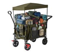 Relaxdays Carrello pieghevole - tetto