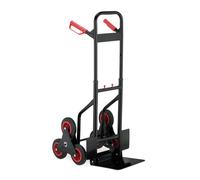 Carrello portapacchi per le scale Trolley pieghevole 6 ruote 14,9 kg 200 kg