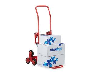 Relaxdays Carrello portapacchi - saliscale - 2in1