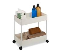 Relaxdays Carrello salvaspazio a 2 piani da cucina
