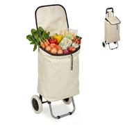 Relaxdays Carrello spesa pieghevole