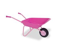 Relaxdays Carriola rosa per bambini