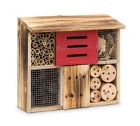 Relaxdays Casetta per insetti con venature