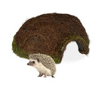 Casetta per ricci iglù Rifugio in rattan 0,85 kg Naturale Casetta per porcospini