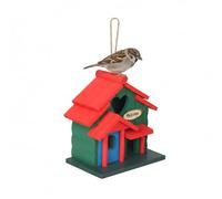 Relaxdays Casetta per uccelli in stile rustico