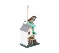 Relaxdays Casetta per uccelli in stile rustico