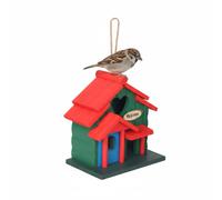 Relaxdays Casetta per uccelli in stile rustico