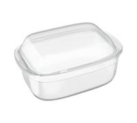 Casseruola Forno Coperchio Pirofila Vetro Lasagnera Lasagne 4,5 L Ovale Cucina