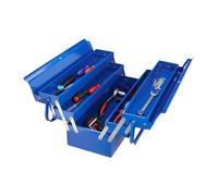 Cassetta degli attrezzi vuota Box portatile 5 scomparti 3,6 kg Blu