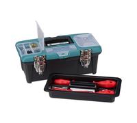 Relaxdays Cassetta degli attrezzi vuota