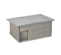 Relaxdays Cassetta invernale per ricci da montare