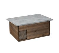 Relaxdays Cassetta invernale per ricci da montare