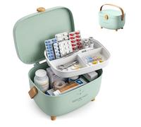 Relaxdays Scatola medicinali in plastica