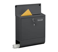 Relaxdays Cassetta porta lettere e giornali