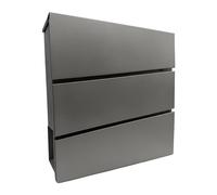 Relaxdays Cassetta postale con porta-giornali