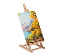 Cavalletto pittura da tavolo xl Espositore per menù Leggero Pieghevole Legno
