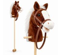 Relaxdays Cavallo a bastone con suono