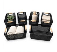 Relaxdays Cestini portaoggetti, set da 6 pz.