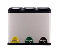 Relaxdays Cestino per la cucina 3 x 8 l