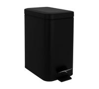Relaxdays Cestino bagno 5 l con chiusura softclose