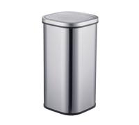 Relaxdays Cestino inox con sensore