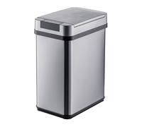 Relaxdays Cestino inox con sensore