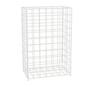 Relaxdays Cestino per carta a griglia 60 l