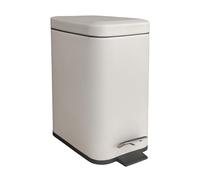 Relaxdays Cestino bagno 5 l con chiusura softclose