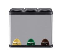 Relaxdays Cestino per la cucina 3 x 8 l