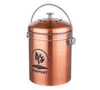 Relaxdays Cestino per umido da 5 L in acciaio inox