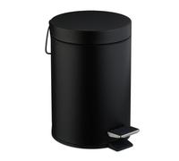 Relaxdays Cesto da bagno con secchiello da 3 litri