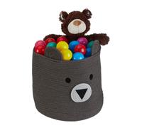Relaxdays Cesto portagiochi per bambini e bambine