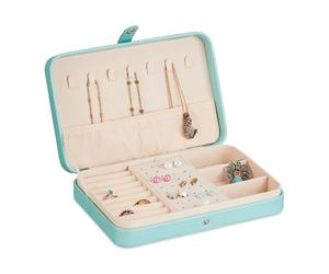 Relaxdays Cofanetto portagioielli da viaggio