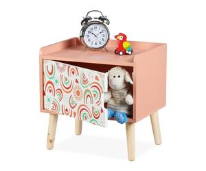 Relaxdays Comodino con cassetto per bambini