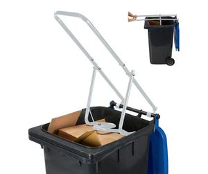 Relaxdays Compattatore manuale per rifiuti