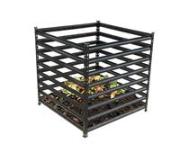 Relaxdays Compostiera metallica da giardino