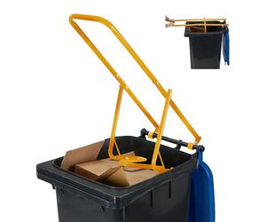 Relaxdays Compressore per bidoni della Spazzatura, compattatore rifiuti Domestici, pressa Manuale