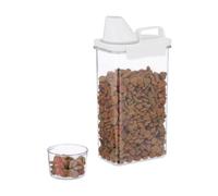 Contenitore per crocchette 2,3 L Plastica Contenitore ermetico per cibo 30 cm