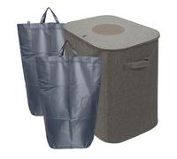 Relaxdays Contenitore per bottiglie vuote da 100 l