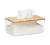 Contenitore Portafazzoletti Dispenser Fazzoletti Salviette Cosmesi 10x23,5x13cm