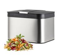 Relaxdays Secchio compost 4,5 l da appoggio