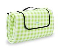 Relaxdays Coperta da Picnic XXL, Plaid Impermeabile, Rivestimento in Alluminio I
