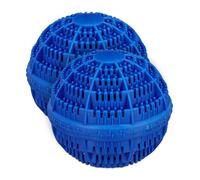Coppia di palline blu per la lavatrice Ovetti ecologici 200 g Palline ecologiche