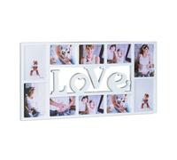 Relaxdays Cornice LOVE per 10 foto