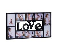 Relaxdays Cornice LOVE per 10 foto