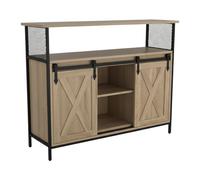 Relaxdays Credenza con ante scorrevoli