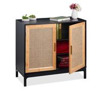 (TG. HLP: 76x80x39 cm) Relaxdays Credenza Ingresso e Salotto, Design Vintage con